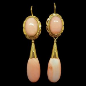 Bridgerton coral jewelry